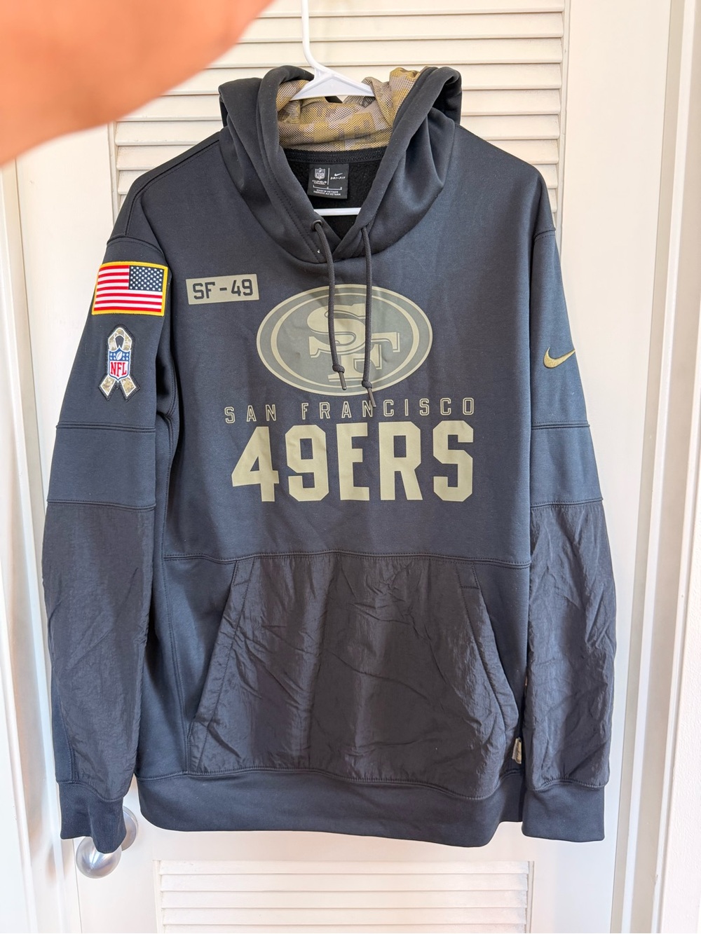Nike San Francisco 49ers Black & Gold Pullover Hoodie